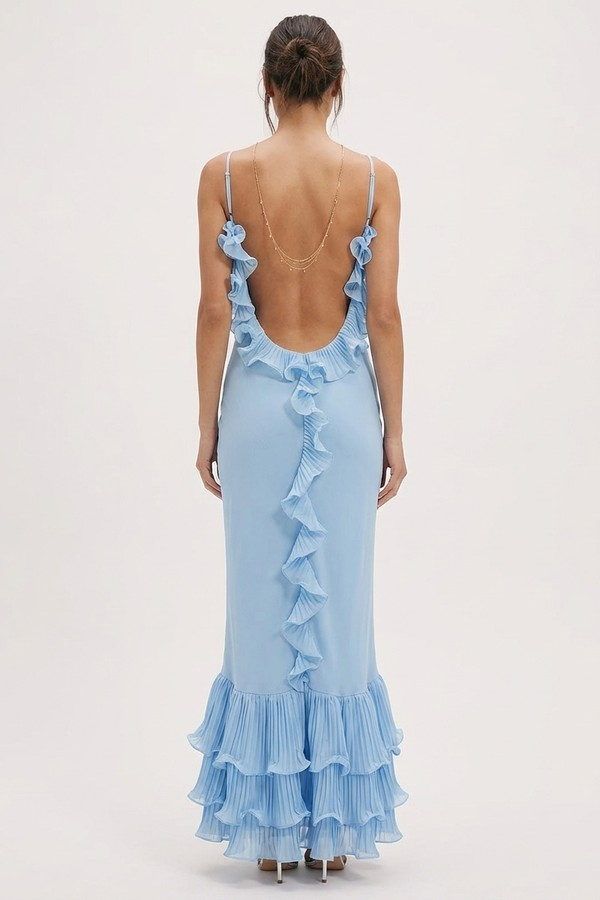 Delina Baby Blue Dress