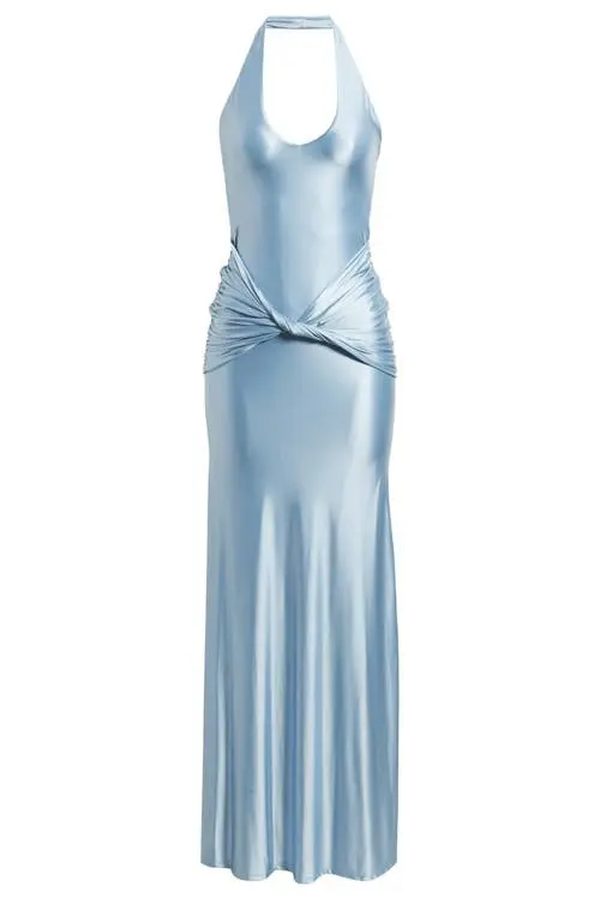 Vestido Soraya Azul Bebé