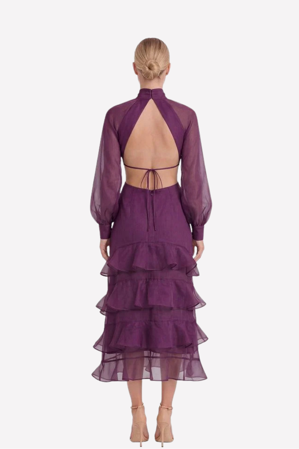 Meryl Eggplant Dress