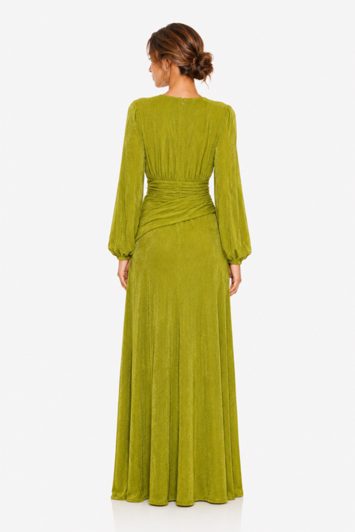 Vestido Oraly Verde Claro