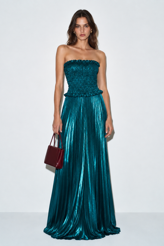 Vestido Leah Azul