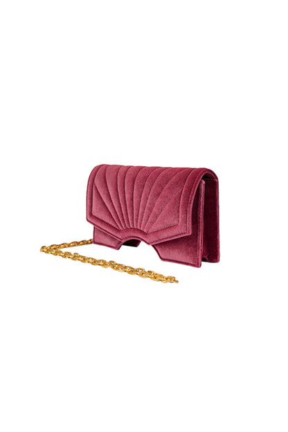 Bolso Archy Terciopelo Rosa