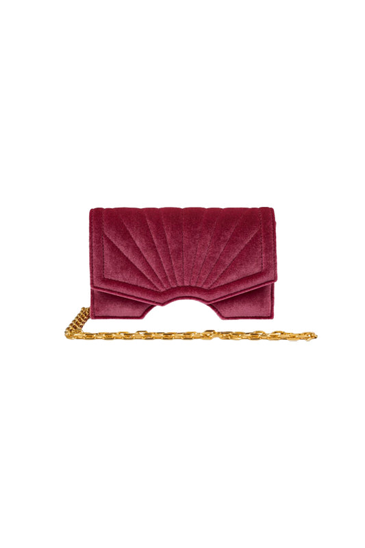 Bolso Archy Terciopelo Rosa