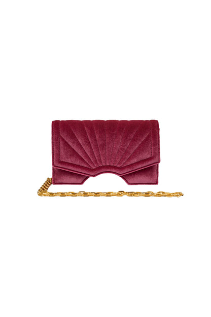 Bolso Archy Terciopelo Rosa