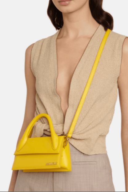 Bolso Le Chiquito Alargado Amarillo