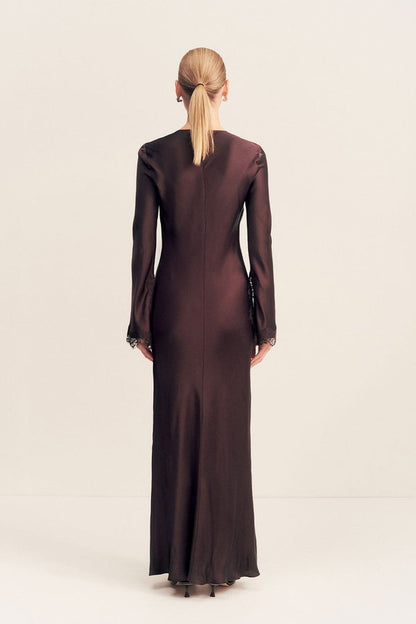 Vestido Allegra Encaje Manga Larga