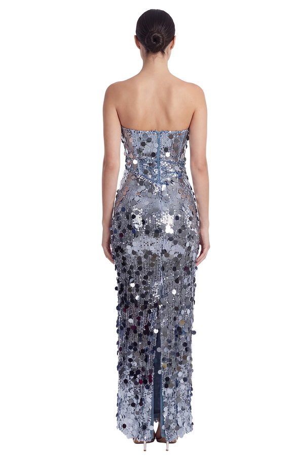 Leni Blue Sequin Dress