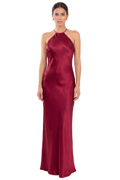 Vestido Lania Burdeos