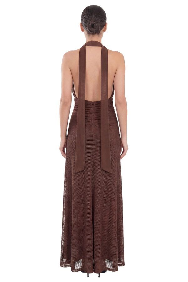 Vestido Nava Marron