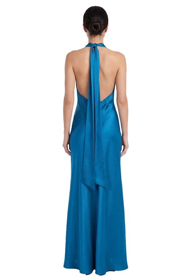 Mercy Petrol Blue Dress