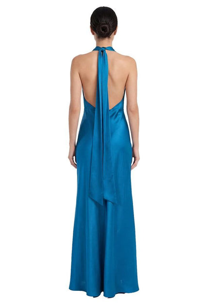 Mercy Petrol Blue Dress