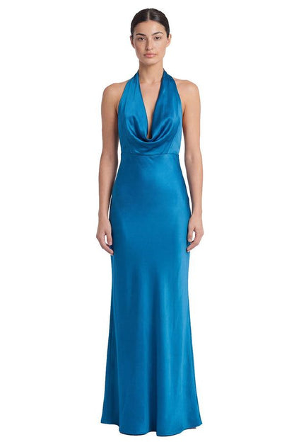 Mercy Petrol Blue Dress