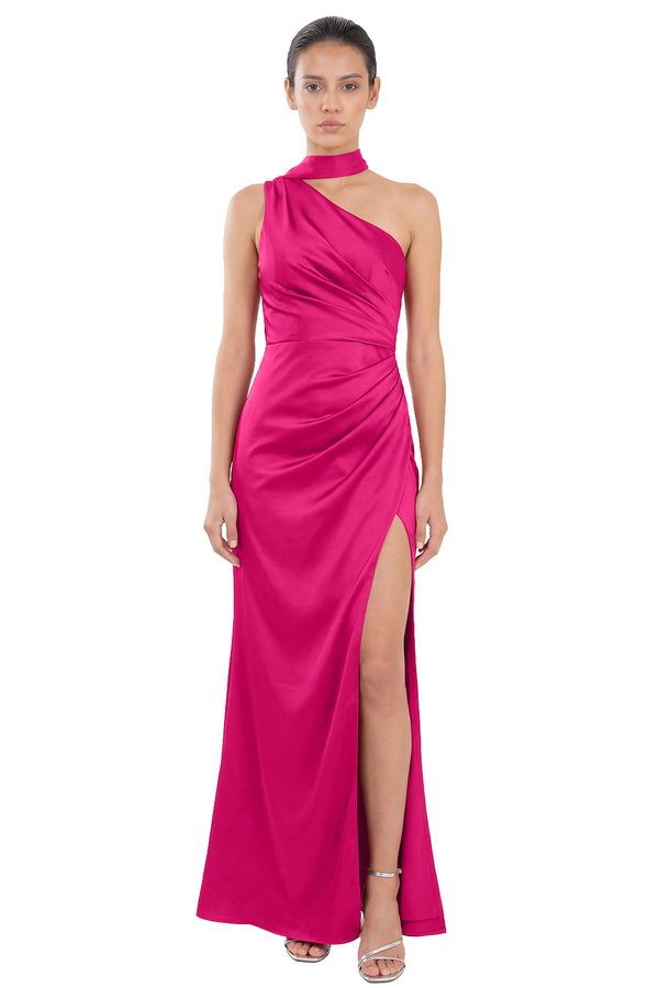 Vestido Leandra Fucsia