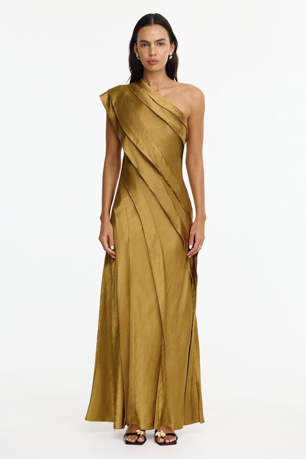 Vestido Blenfleet Dorado