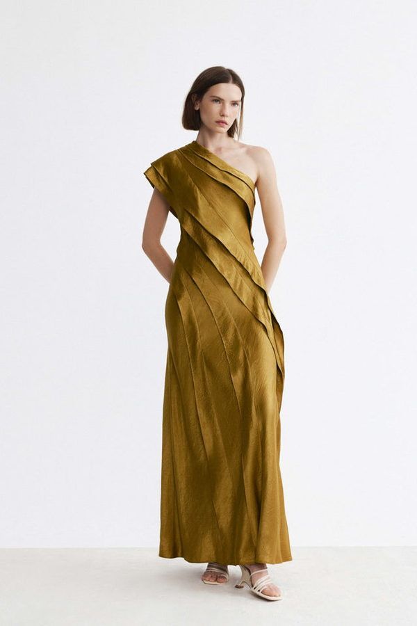 Vestido Blenfleet Dorado