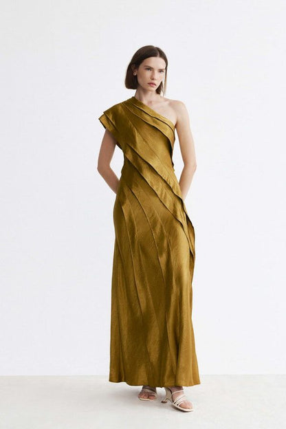 Vestido Blenfleet Dorado