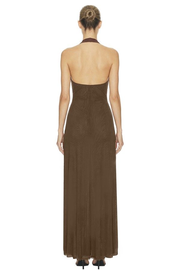 Vestido Melinda Café