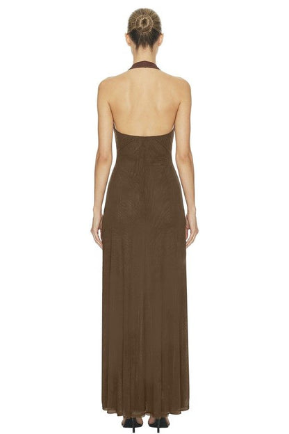 Vestido Melinda Café