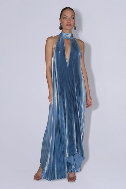 Vestido Opera Slate