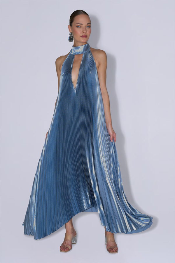 Vestido Opera Slate