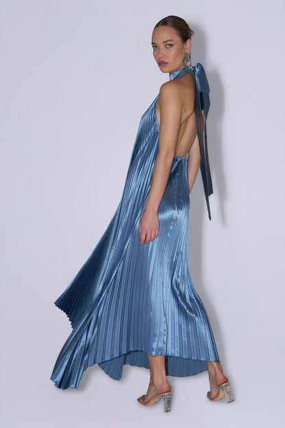 Vestido Opera Slate