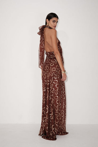 Vestido Sahara Marrón