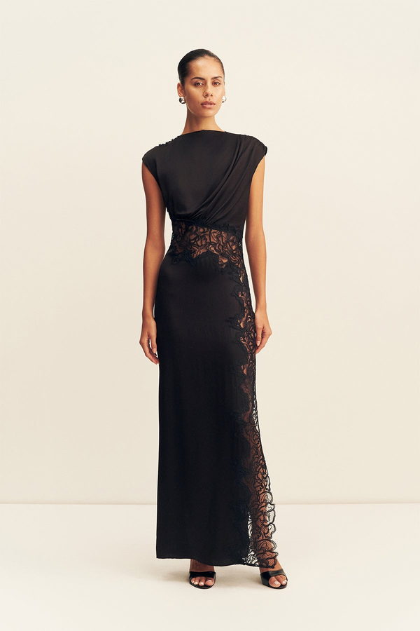 Vestido Eniko Encaje Negro