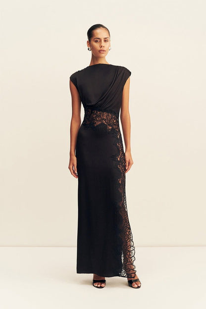 Vestido Eniko Encaje Negro