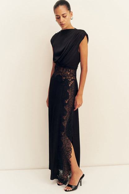 Vestido Eniko Encaje Negro