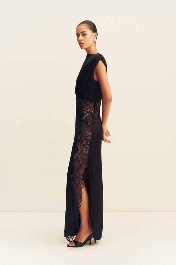 Vestido Eniko Encaje Negro