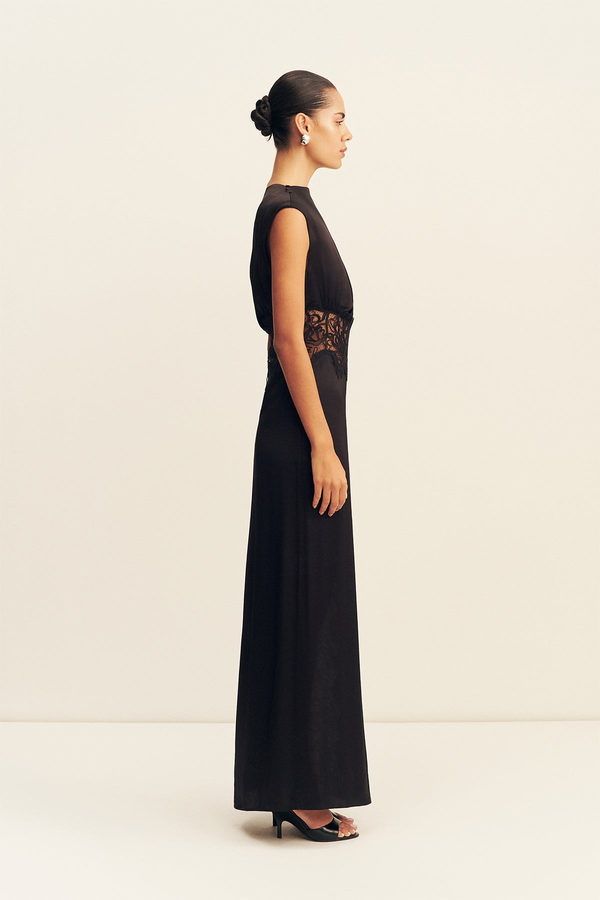 Vestido Eniko Encaje Negro