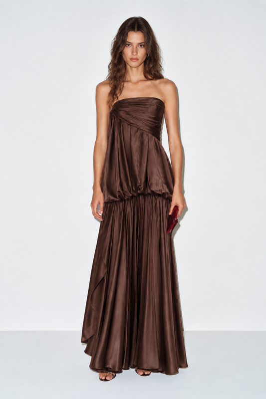 Vestido Chiara Chocolate