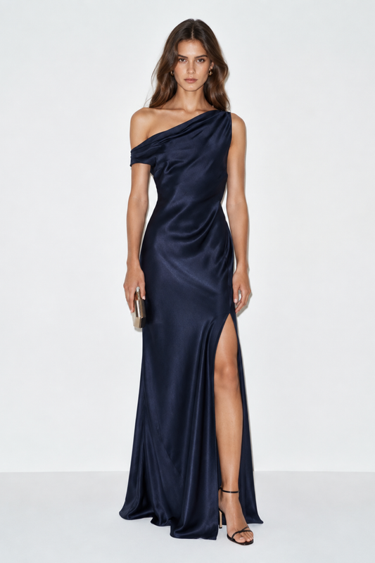Vestido Santana Azul Marino