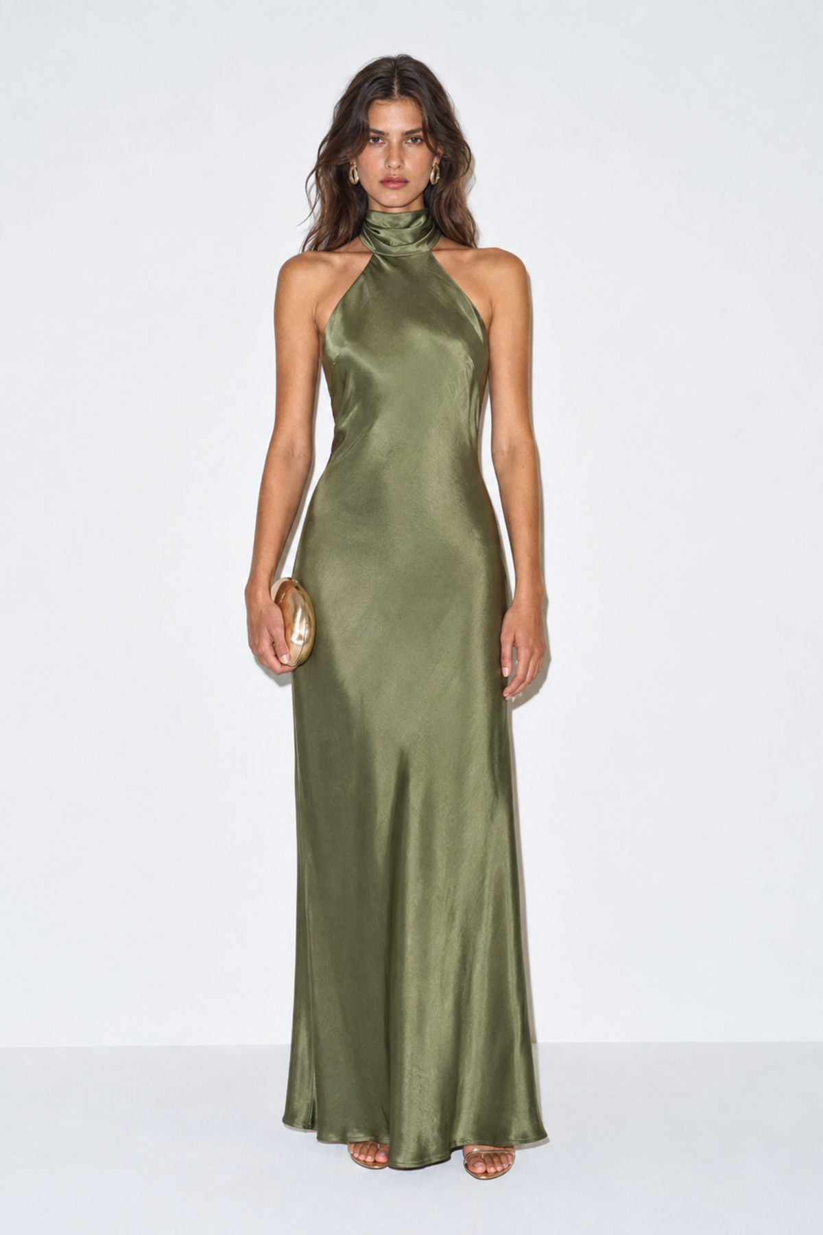Vestido Joland Olivo