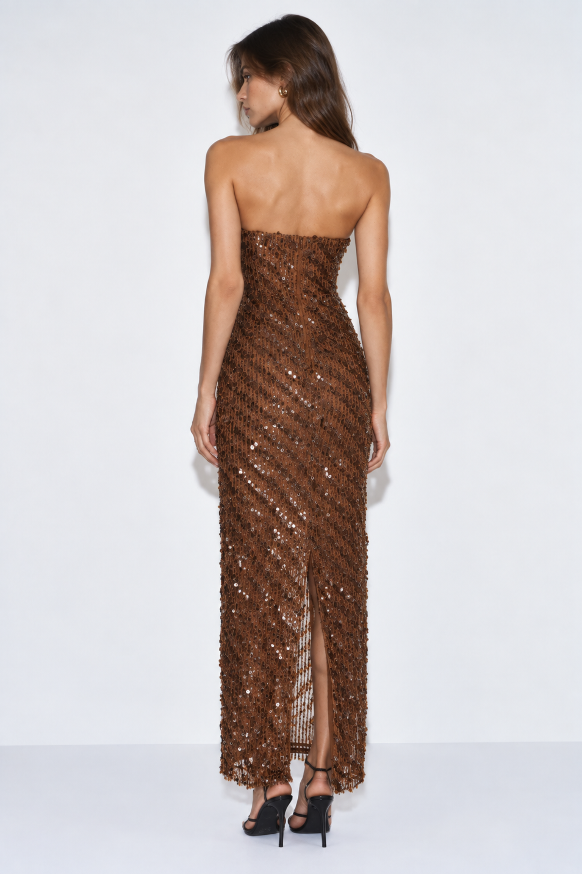Vestido Shonda Marrón