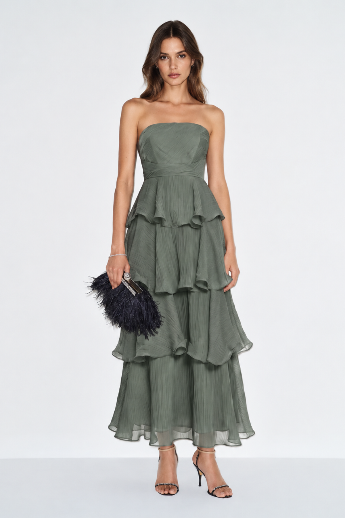 Vestido Corin Verde Musgo