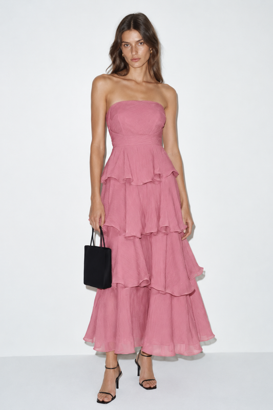 Vestido Corin Rosa