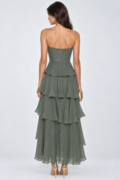 Vestido Corin Verde Musgo