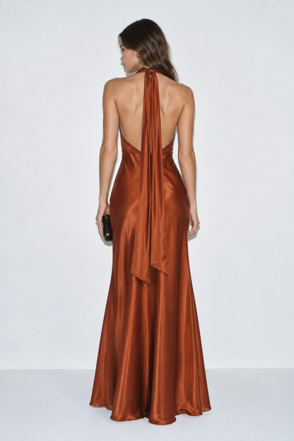 Mercy Terracotta Dress