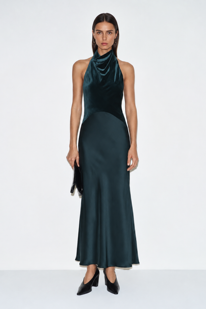 Vestido Zoe Verde Esmeralda