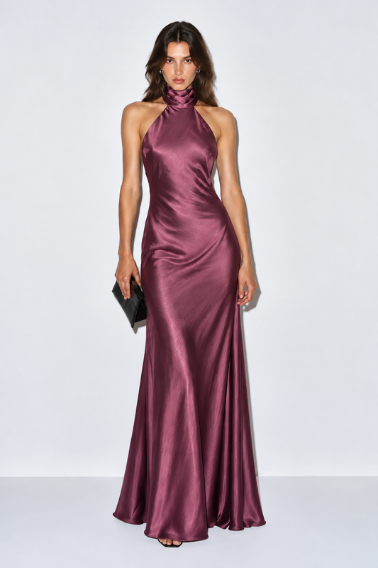 Joland Aubergine Dress