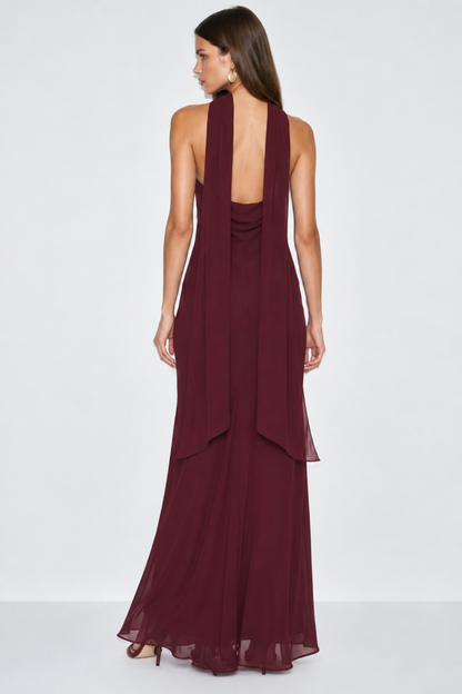 Vestido Camila Burdeos