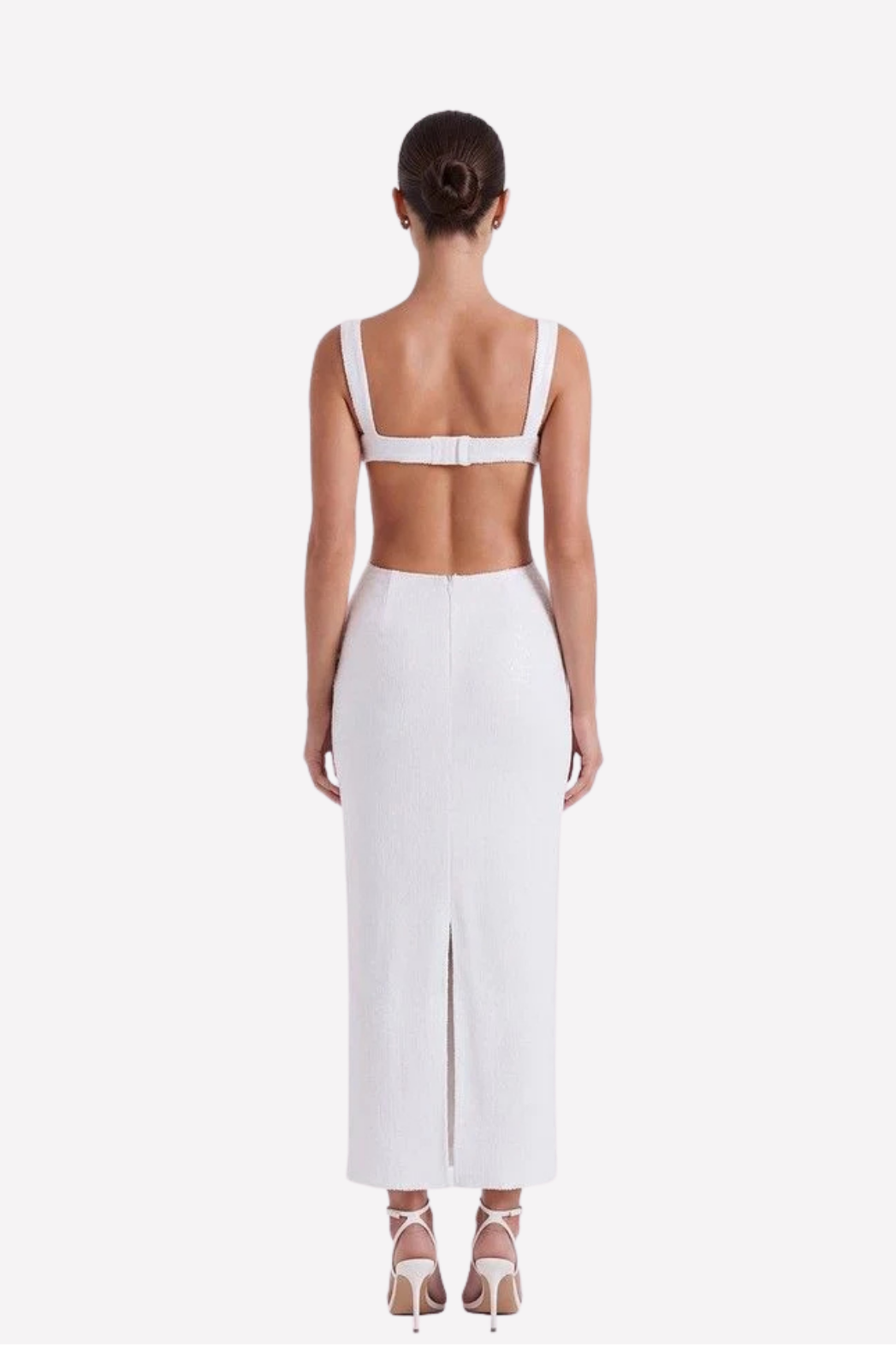 Lester White Dress