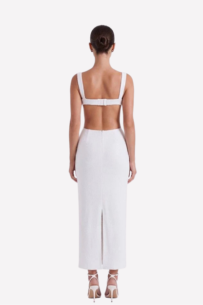 Lester White Dress