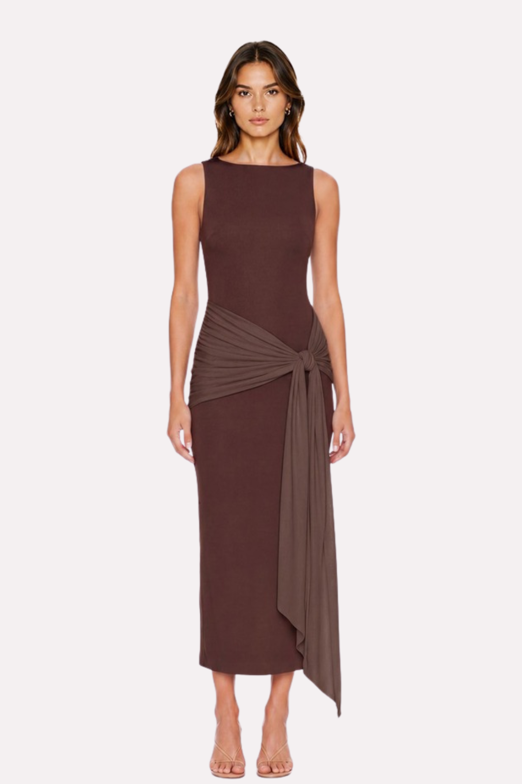 Vestido Nuvie Marrón