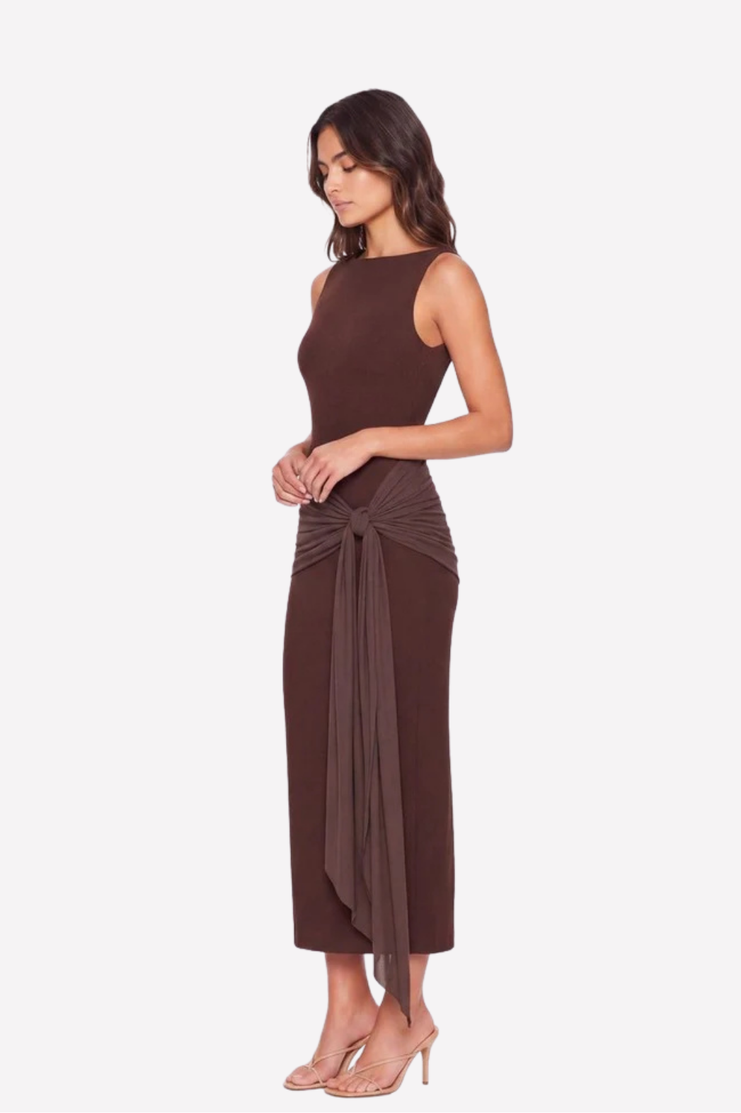 Brown Nuvie Dress