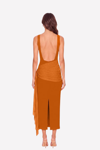 Nuvie Terracotta Dress