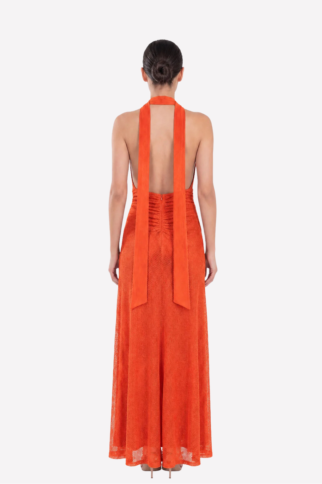 Nava Orange Dress