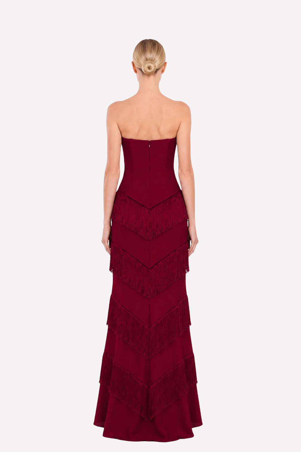 Sasha Burgundy Dress