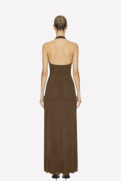 Melinda Coffee Dress
